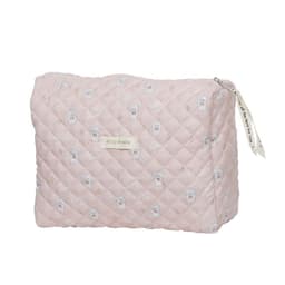 image-New Ins Cream Cute Gentle Cosmetic Bag Large Capacity Portable Quilting Wash Bag Liner Bag Women