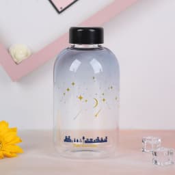 image-Starry sky water cup gradient color cup girl student mouth cup