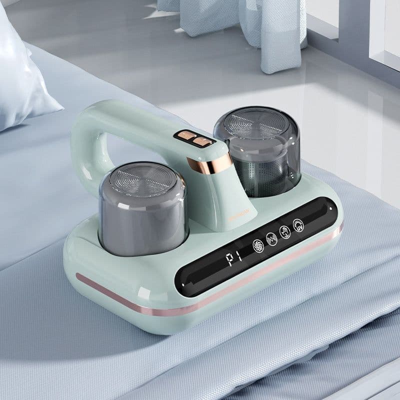image-New Mattress Vacuum Mite Remover Cordless Handheld Cleaner Powerful Suction For Cleaning Bed Pillows Home Supplies