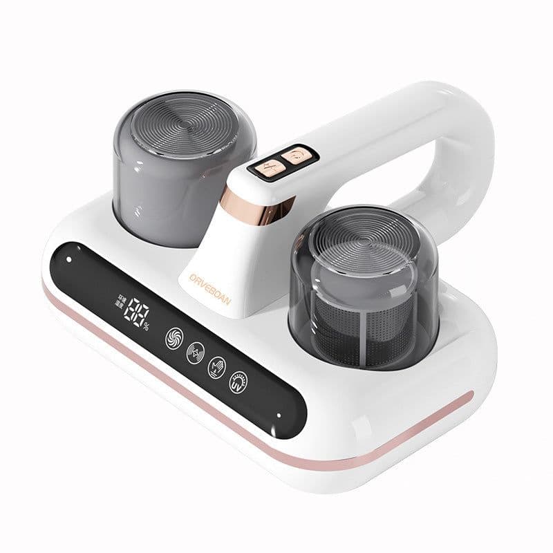 image-New Mattress Vacuum Mite Remover Cordless Handheld Cleaner Powerful Suction For Cleaning Bed Pillows Home Supplies