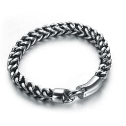 image-European and American stainless steel bracelet men's jewelry wholesale fashion keel domineering bracelet BE0086