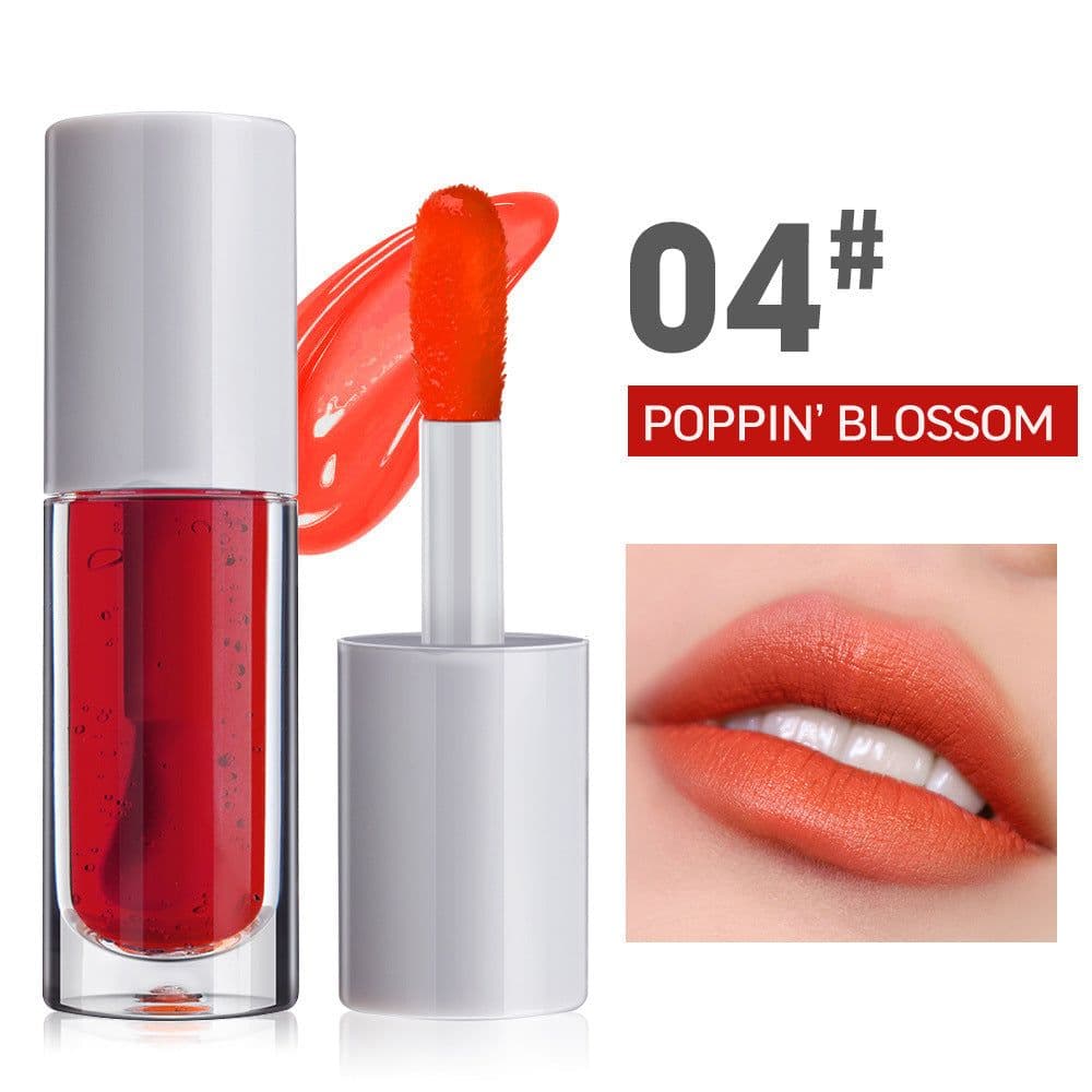 image-Non-decolorizing Lip Stain Lip Gloss Jelly Tint Lip Gloss Lip Cheek Eye Shadow 3 Ins Thick Pole Lipstick Water