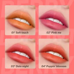 image-Non-decolorizing Lip Stain Lip Gloss Jelly Tint Lip Gloss Lip Cheek Eye Shadow 3 Ins Thick Pole Lipstick Water