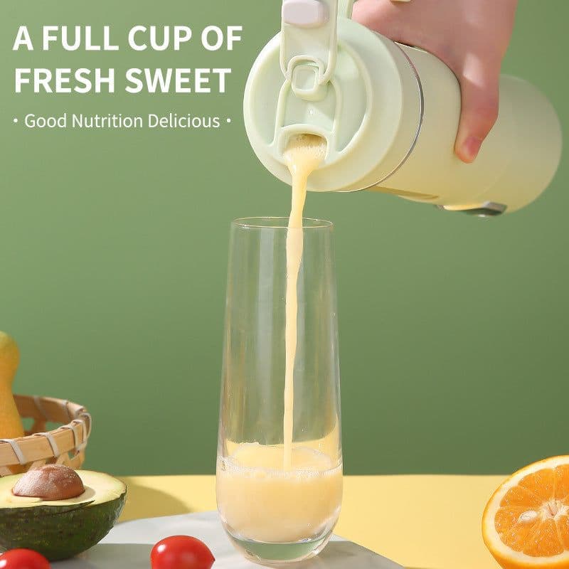 image-Portable Rechargeable Juice Blender - 600mL Compact Smoothie Maker