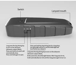 image-Ultrasonic Dog Training Barking Stopper Handheld Training Bark Control Device, Dog Bark Deterrent Device Pets Products