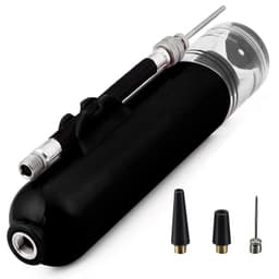image-Basketball Inflator Pump - Portable 8" with Needles