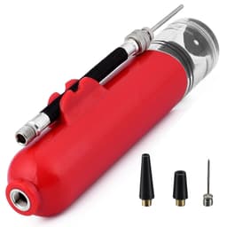 image-Basketball Inflator Pump - Portable 8" with Needles