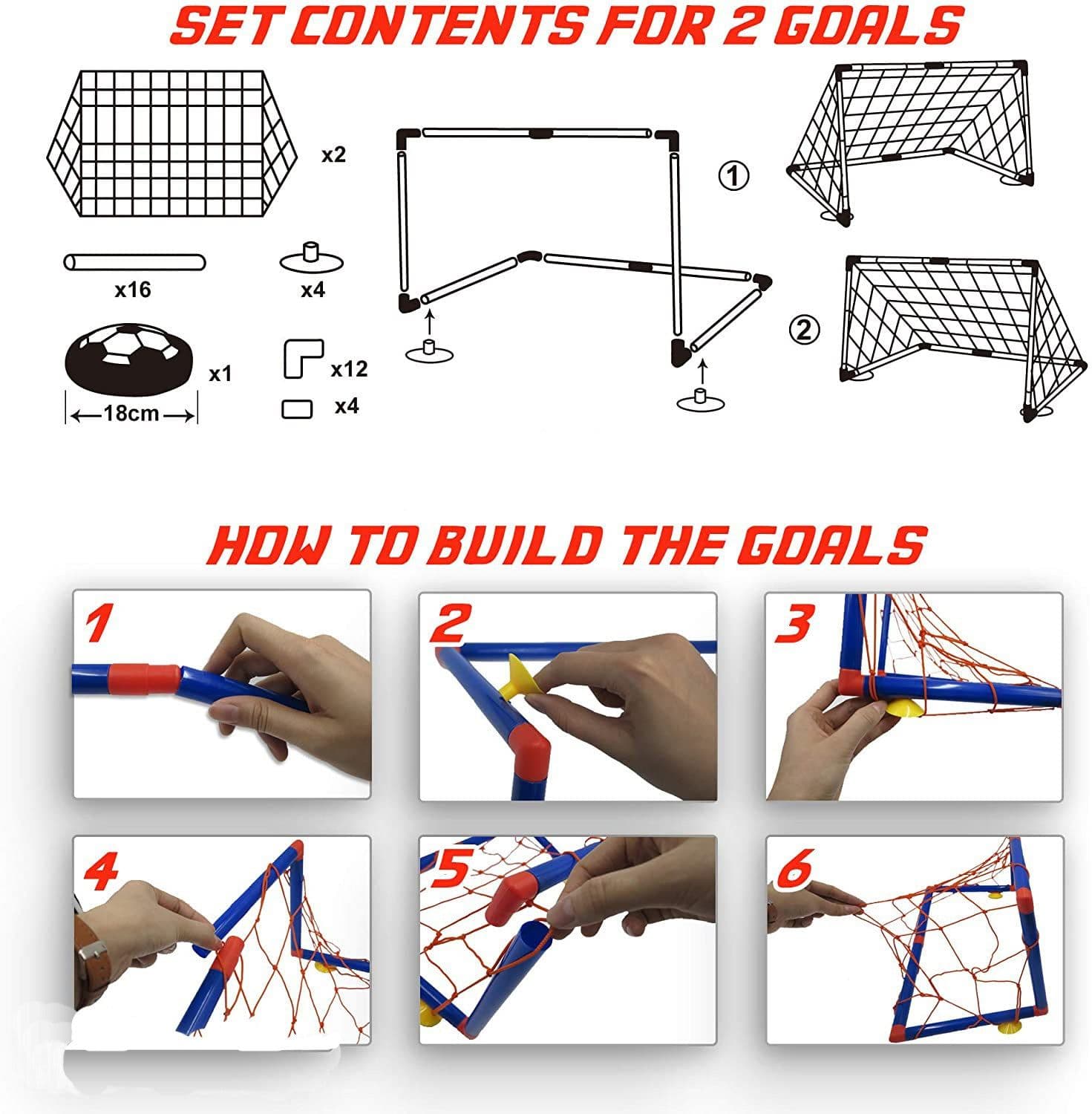 image-EVA Children's Indoor Luminous Football Toy