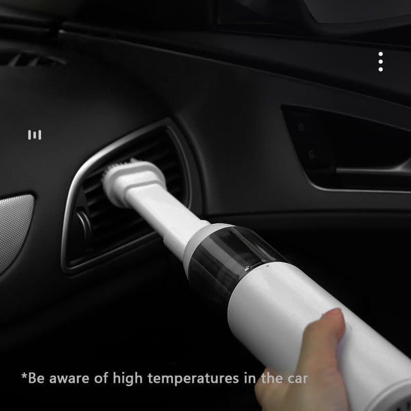image-High-power And Powerful Mini Car Vacuum Cleaner Wireless Charging For Household Use In The Car