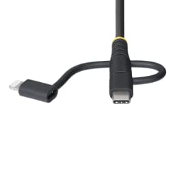 image-USB Cable Startech RLTCUB1MBK Black 1 m