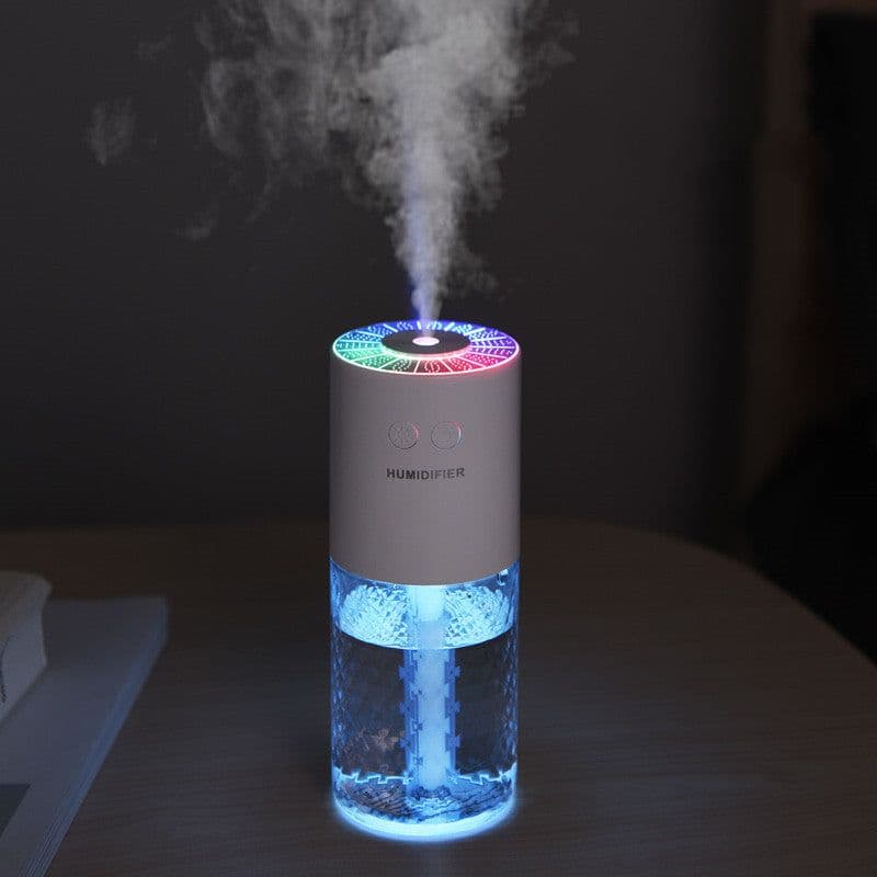 image-Aromatherapy Essential Oil Wireless Rechargeable Car Humidifier