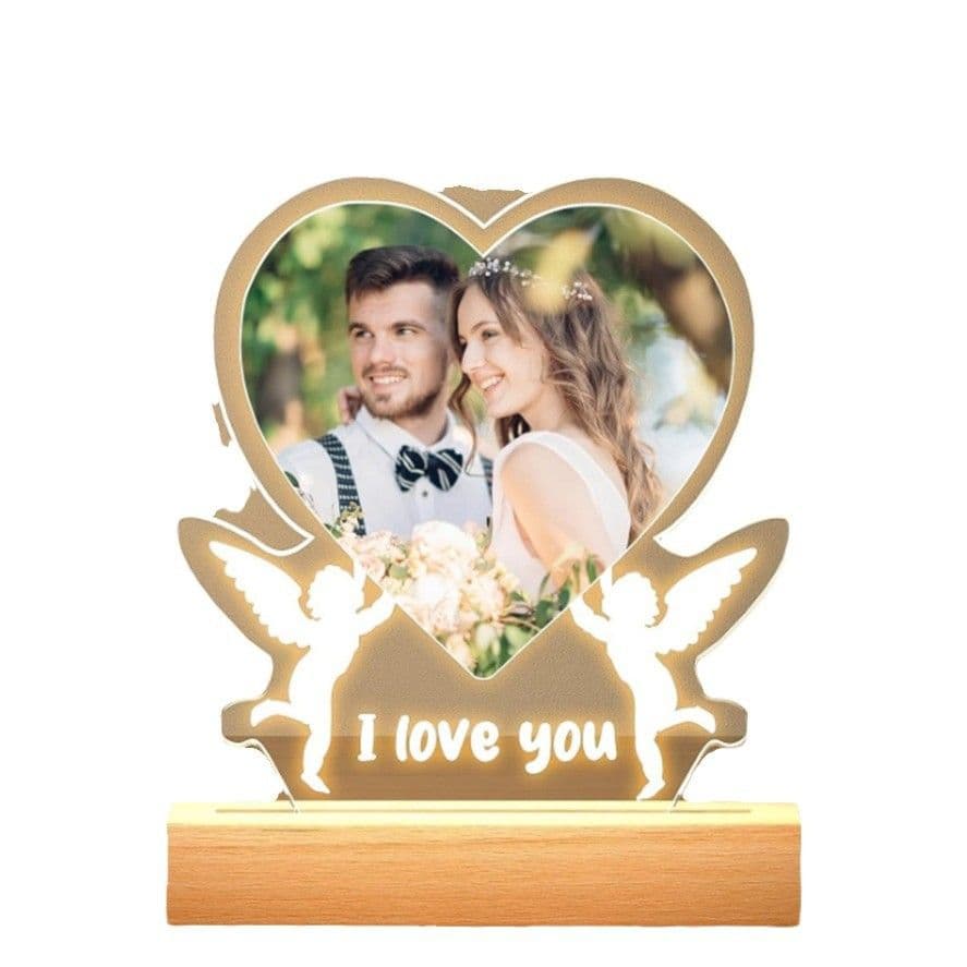 image-Valentine's Day Night Light Acrylic Color Printing Photo Personalized Ornament