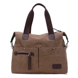 image-High Quality Solid Color Canvas Handbag For Women