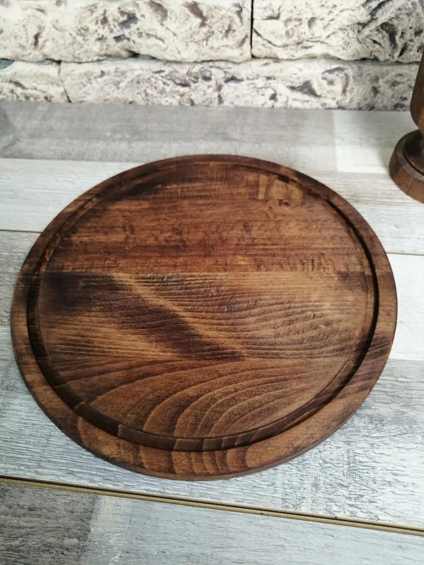 image-Barbecue grilling set, serving tray, cutting wood board, mortar for crushing spices