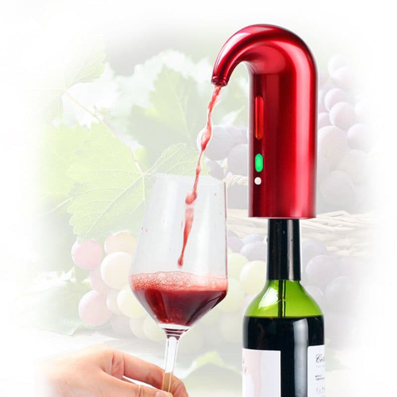 image-A generation of cross-border Amazon fashion red wine electric electronic wine decanter wine pourer factory wholesale