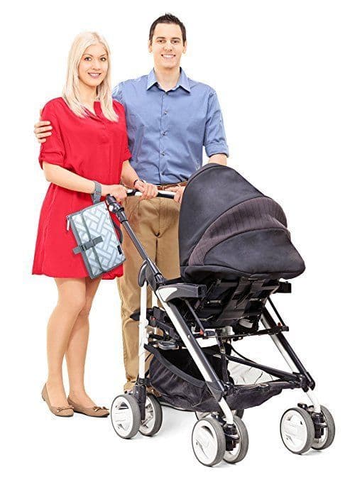 image-Baby out convenient diaper change urine pad waterproof baby diaper Mommy bag
