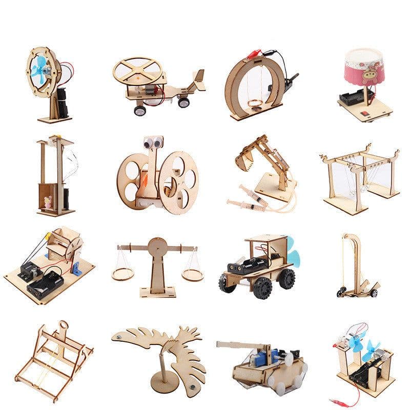 image-DIY technology small production set