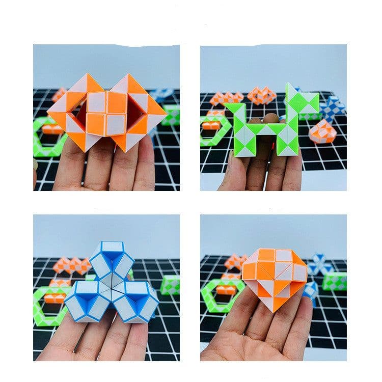 image-Mini Pocket Educational Toys Variety Magic Ruler Decompression Toys