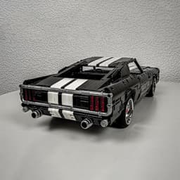 image-Children's Puzzle Sports Car Model Building Blocks Toy