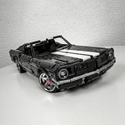 image-Children's Puzzle Sports Car Model Building Blocks Toy