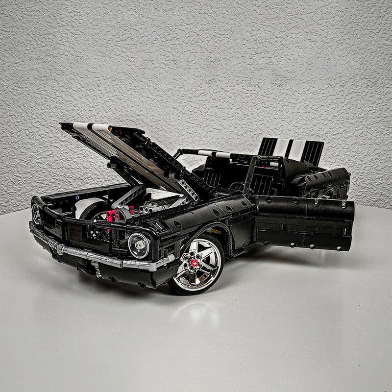 image-Children's Puzzle Sports Car Model Building Blocks Toy
