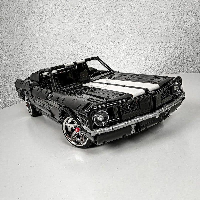 image-Children's Puzzle Sports Car Model Building Blocks Toy
