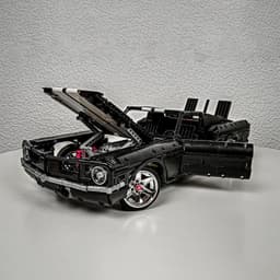 image-Children's Puzzle Sports Car Model Building Blocks Toy