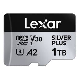 image-Micro SD Memory Card with Adaptor Lexar LMSSIPL001T-BNANG 1 TB