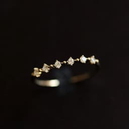 image-s925 sterling silver plated 14K gold super beautiful broken zirconium diamond ring finger, very fine Japanese foreign trade, all-match small and fresh