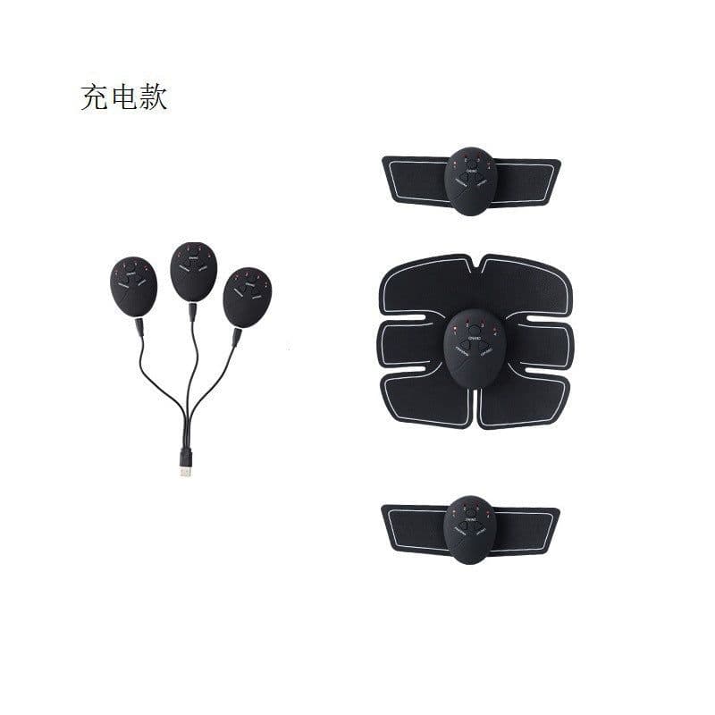 image-Smart EMS Abdominal Trainer - Muscle Fitness Home Device for Fat Reduction