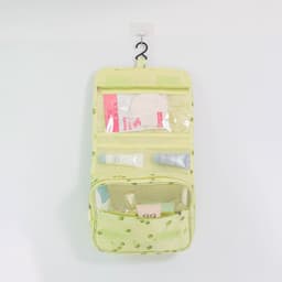 image-New product waterproof travel hanging hook wash bag large capacity cosmetic bag multi-function storage bag wash bag