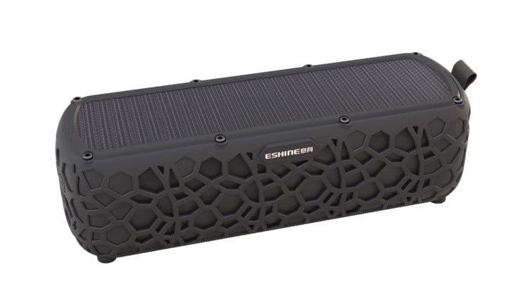 image-Bluetooth Speaker 10W Solar - Green IPX6 Waterproof Outdoor