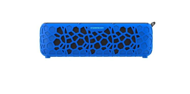 image-Bluetooth Speaker 10W Solar - Green IPX6 Waterproof Outdoor