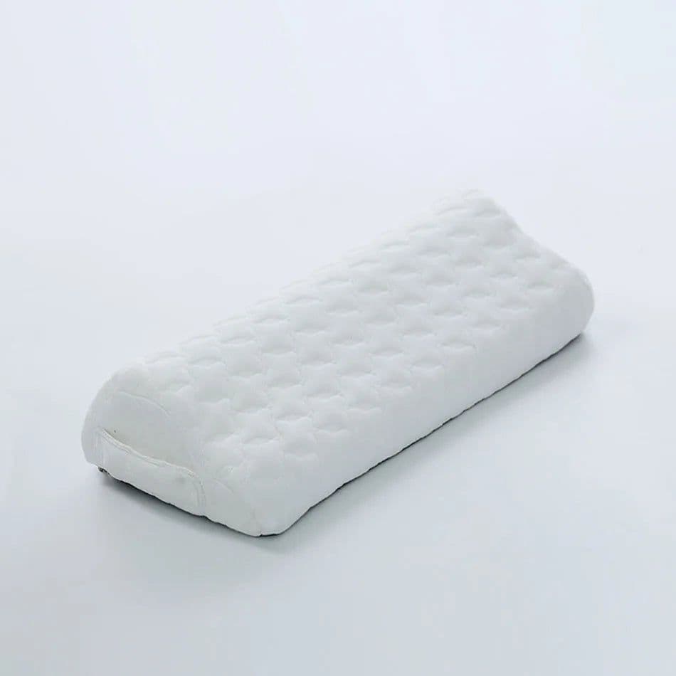 image-Feet Pillow Support Foot Rest Home Office Feet Stool Portable Travel Footrest Massage Cushion Ergonomic Relaxing Foot Pillow