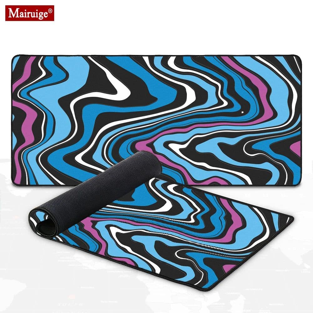 image-Mouse Pad Tiger Mouse Mat Gamer Black Big Mousepad Company Speed Mause Pad XXL Table Mats Office Carpet Rugs for Computer Desk