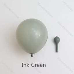 image-DIY Boho Matte Balloon 5/10/12/18inch Smoke Blue Green Pink Brown Birthday Party Balloon Wedding Bridal Shower Kids Party Decor