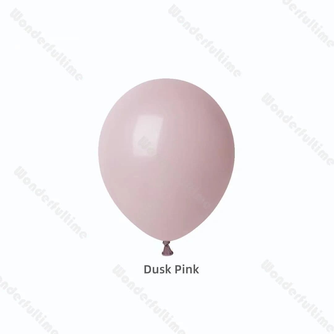 image-DIY Boho Matte Balloon 5/10/12/18inch Smoke Blue Green Pink Brown Birthday Party Balloon Wedding Bridal Shower Kids Party Decor