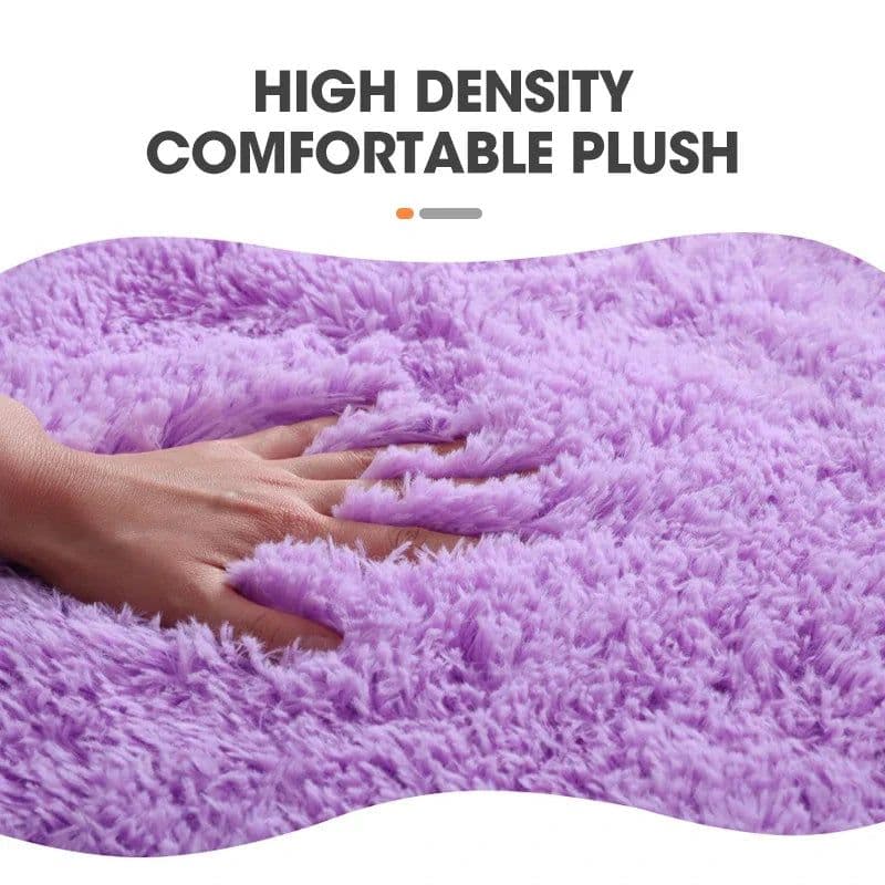 image-3PCS/set Solid Color Home Carpets Toilet Lid Cover Rugs Kit Non-slip Foot Mat for Bathroom Floor Bath Rug Foot Mat