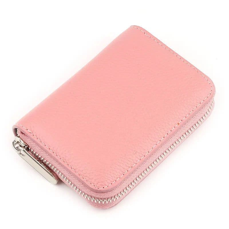image-CNGRANDBAG Genuine Leather Women's Wallet with Zipper, Model LDQ002