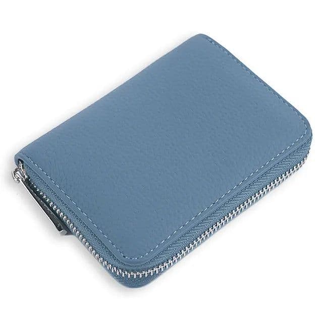 image-CNGRANDBAG Genuine Leather Women's Wallet with Zipper, Model LDQ002