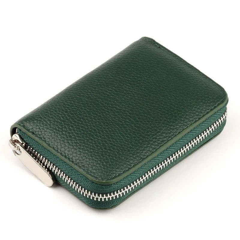 image-CNGRANDBAG Genuine Leather Women's Wallet with Zipper, Model LDQ002