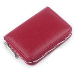 image-CNGRANDBAG Genuine Leather Women's Wallet with Zipper, Model LDQ002