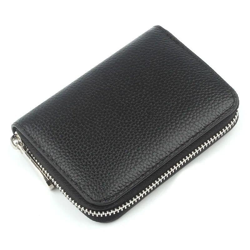image-CNGRANDBAG Genuine Leather Women's Wallet with Zipper, Model LDQ002