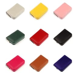 image-CNGRANDBAG Genuine Leather Women's Wallet with Zipper, Model LDQ002