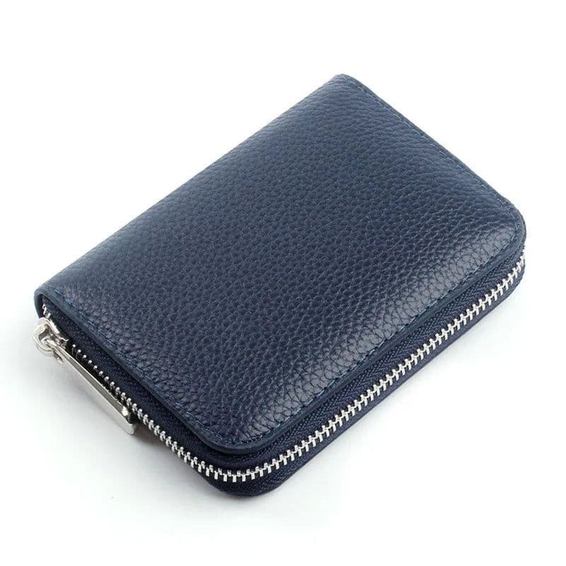 image-CNGRANDBAG Genuine Leather Women's Wallet with Zipper, Model LDQ002