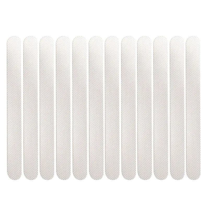 image-12pcs Anti-Slip Strips Shower Floor Stickers Bath Safety Strips Transparent Non Slip Tape For Bathtubs Stairs