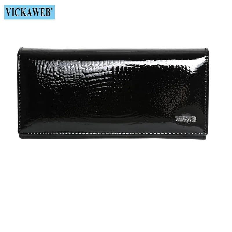 image-Free Gift Genuine Leather Women's Wallets Long Ladies Double Zipper Wallet Clutch Money Bag Design Purse Fashion Purses VK-AE501