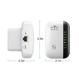 image-300Mbps Wireless WIFI Repeater 2.4G Router Wifi Range Extender Wi-Fi Signal Amplifier 802.11N Network Card Adapter for PC