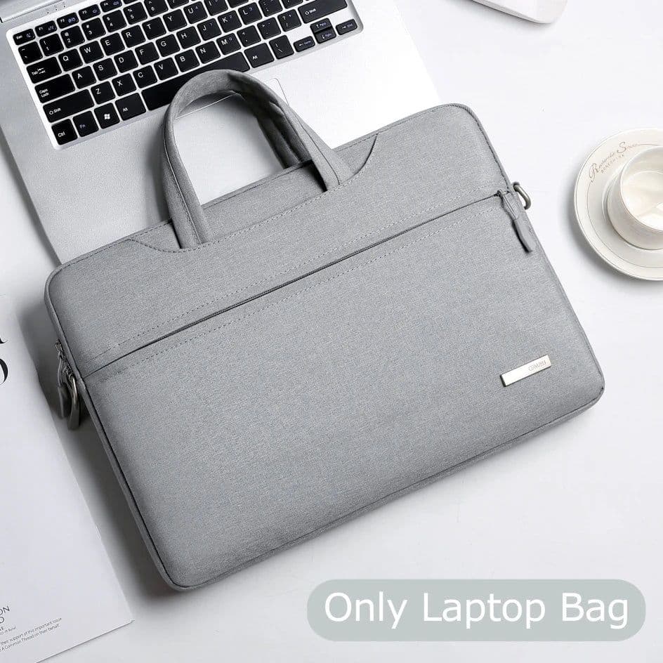 image-Laptop Bag Sleeve Case 12 13.3 15.6 14 inch Shoulder Notebook bag For Macbook Air Pro M1 Lenovo Dell Huawei handbag Briefcase