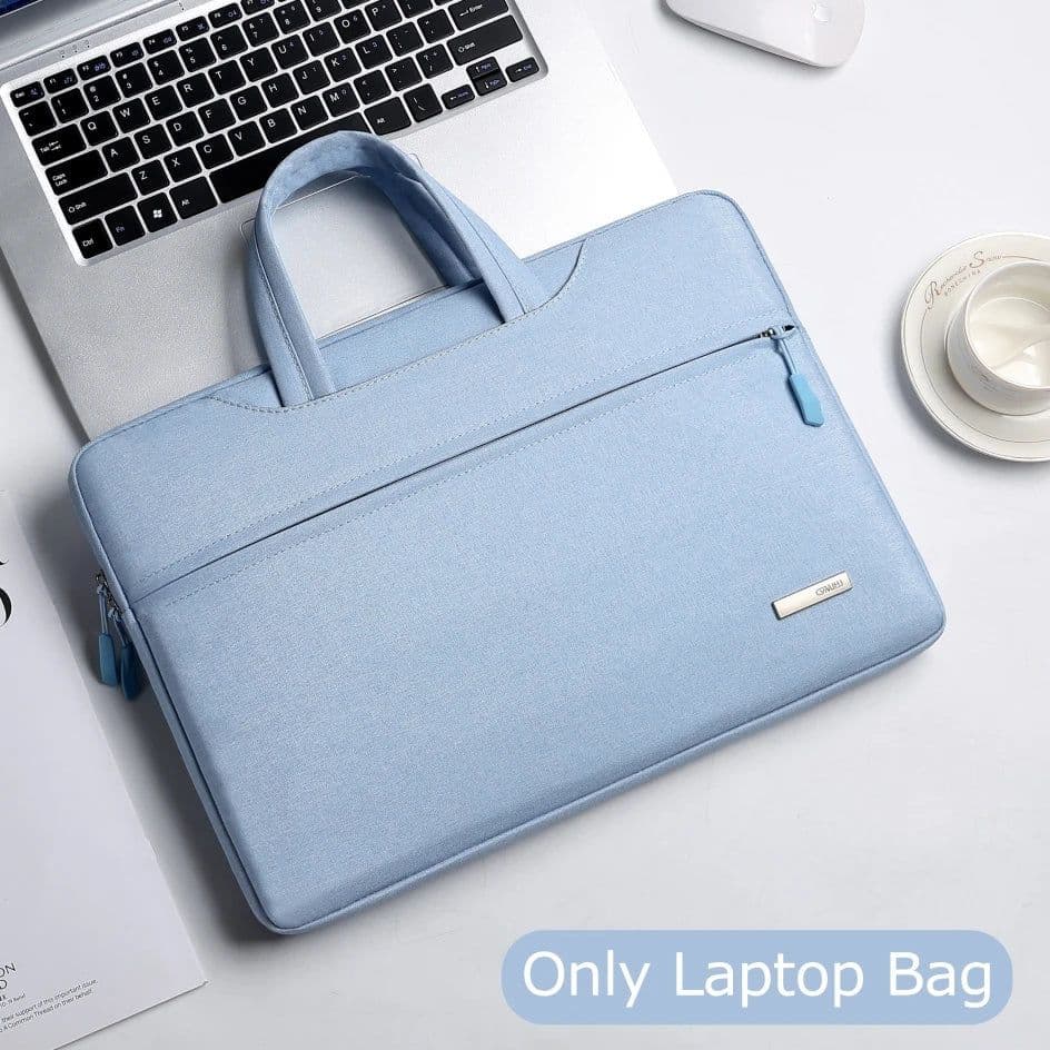 image-Laptop Bag Sleeve Case 12 13.3 15.6 14 inch Shoulder Notebook bag For Macbook Air Pro M1 Lenovo Dell Huawei handbag Briefcase